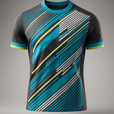 SAMPLE OF ALL-OVER SUBLIMATION PROMOTIONAL & EVENT PERFORMANCE T-SHIRT