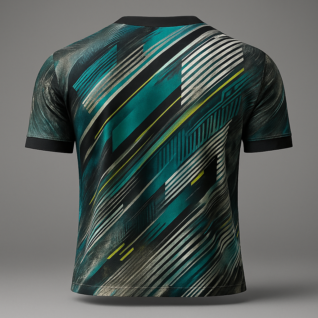 SAMPLE OF ALL-OVER SUBLIMATION PERFORMANCE TEES FOR FITNESS AND GYM WEAR