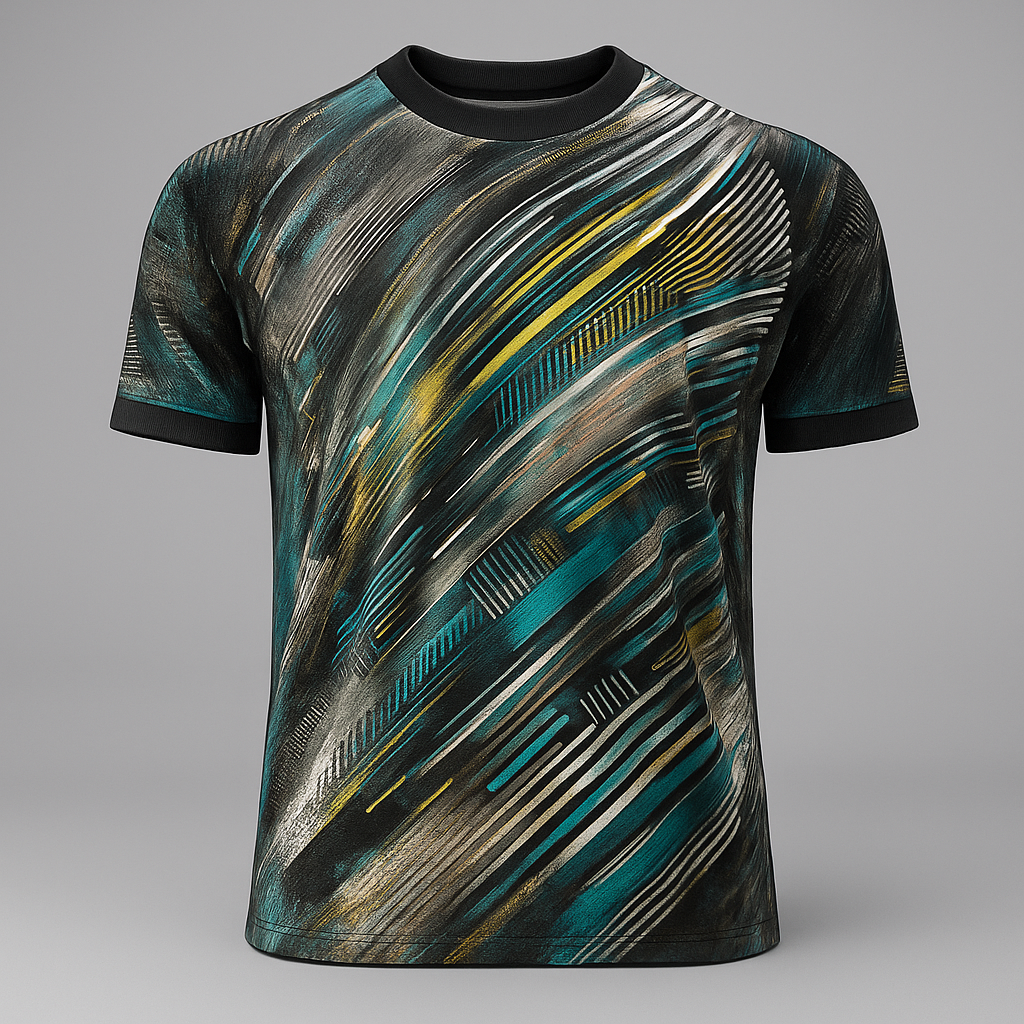 oversized sublimated performance tee breathable moisture wicking