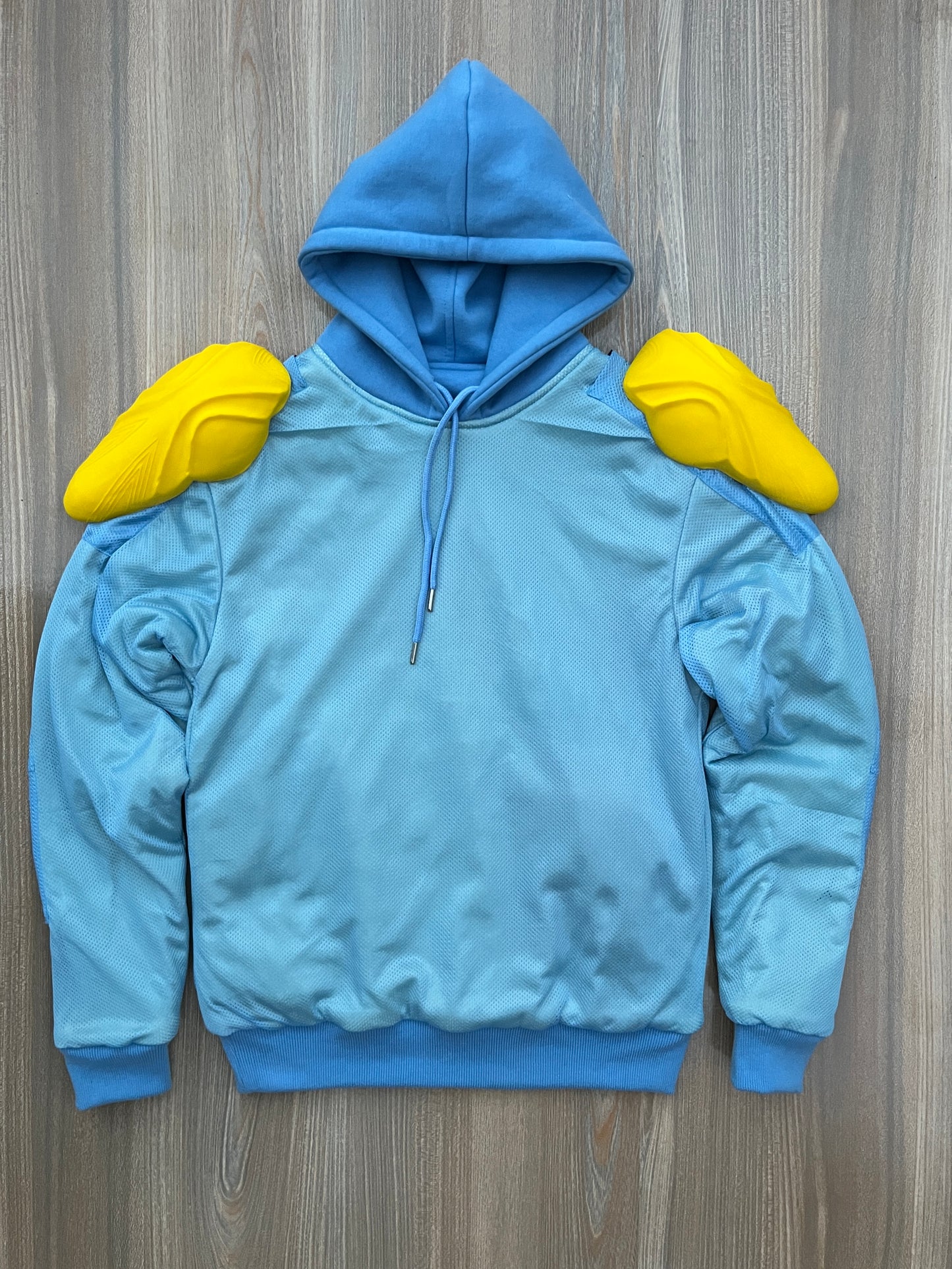 SAMPLE OF PROTECTIVE MOTORBIKE HOODIE – DUPONT™ KEVLAR® REINFORCED WITH CE ARMOR POCKETS