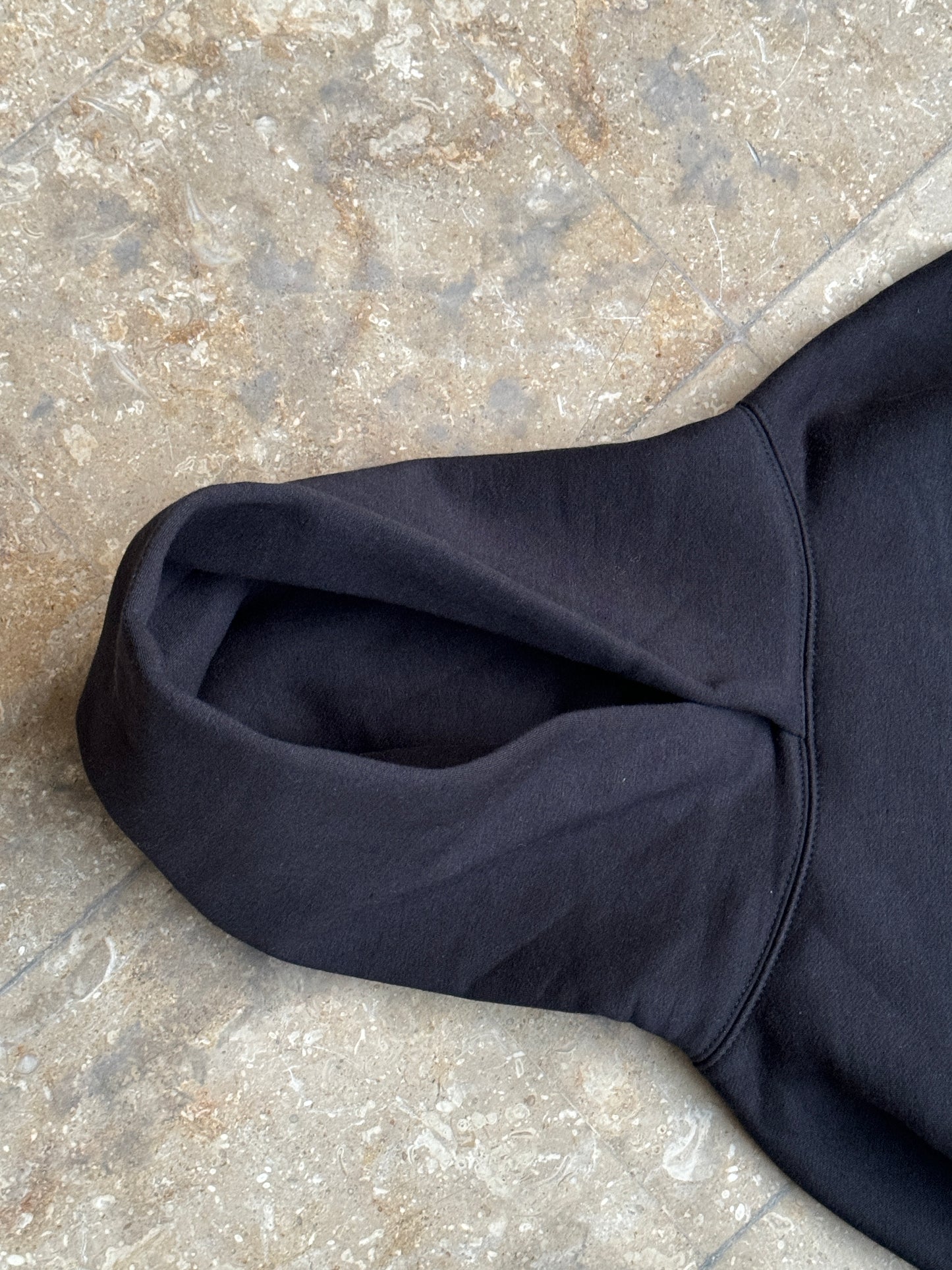 boxy oversized hoodie 500gsm heavyweight cotton fleece with drop shoulders