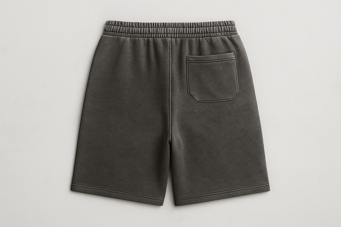 oversized 450gsm French Terry joggers charcoal grey streetwear