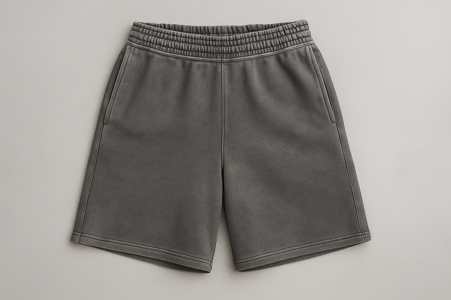 oversized 450gsm French Terry joggers charcoal grey streetwear