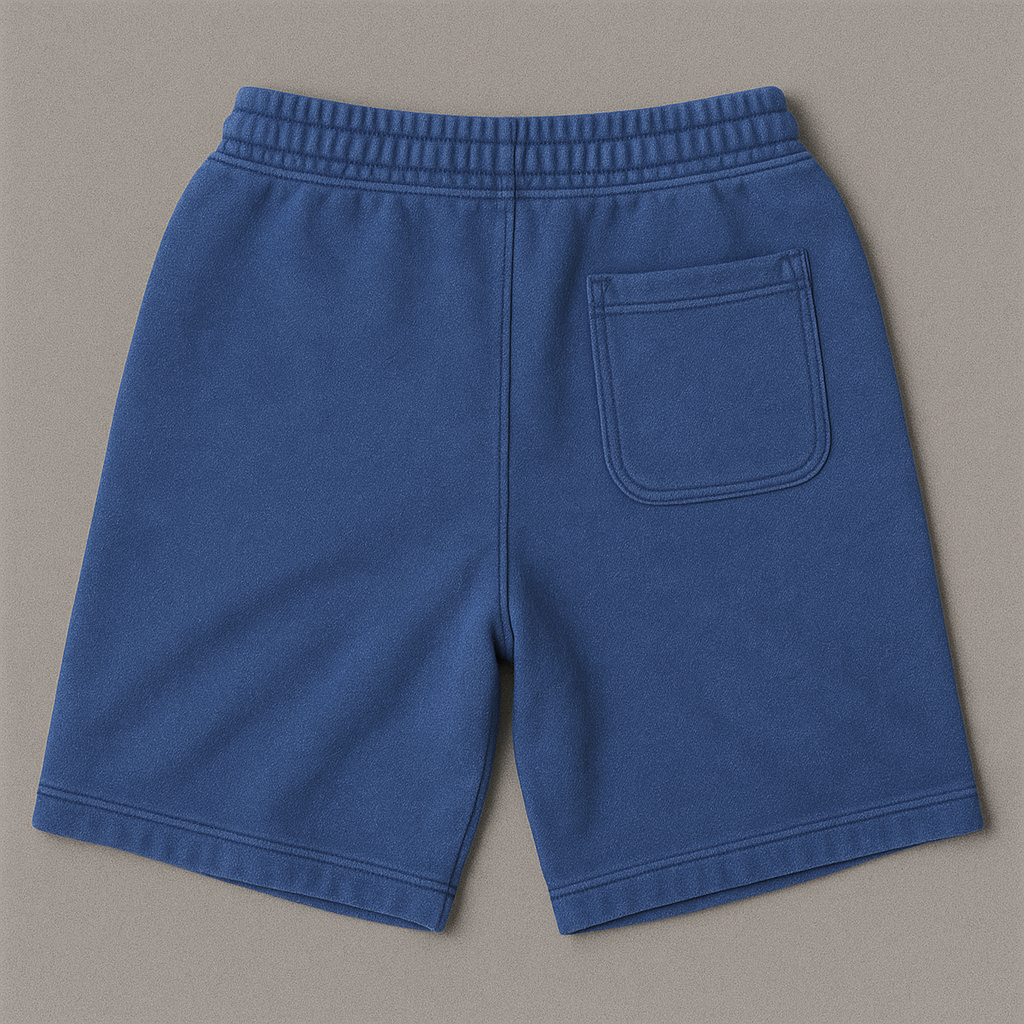 premium oversized joggers 450gsm French Terry midnight blue streetwear