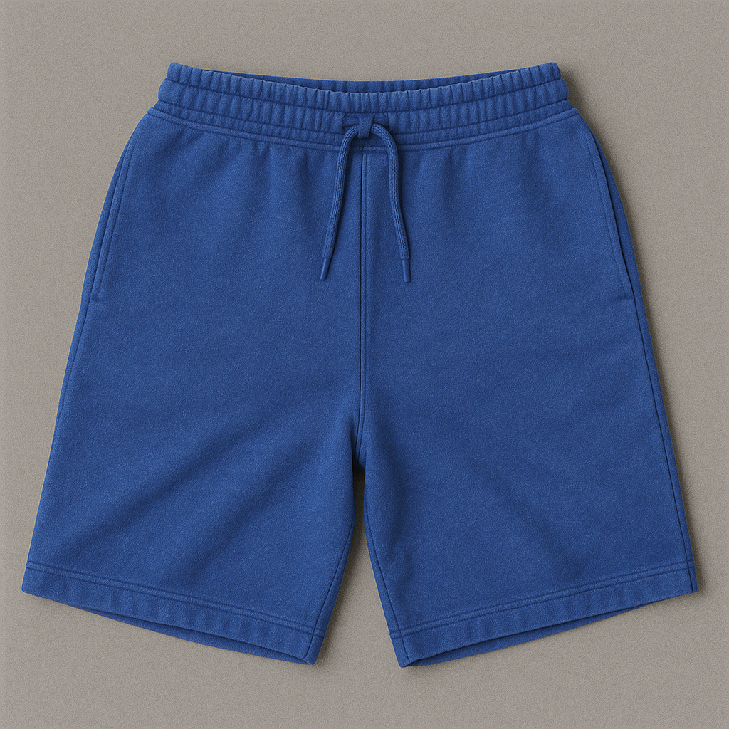 premium oversized joggers 450gsm French Terry midnight blue streetwear