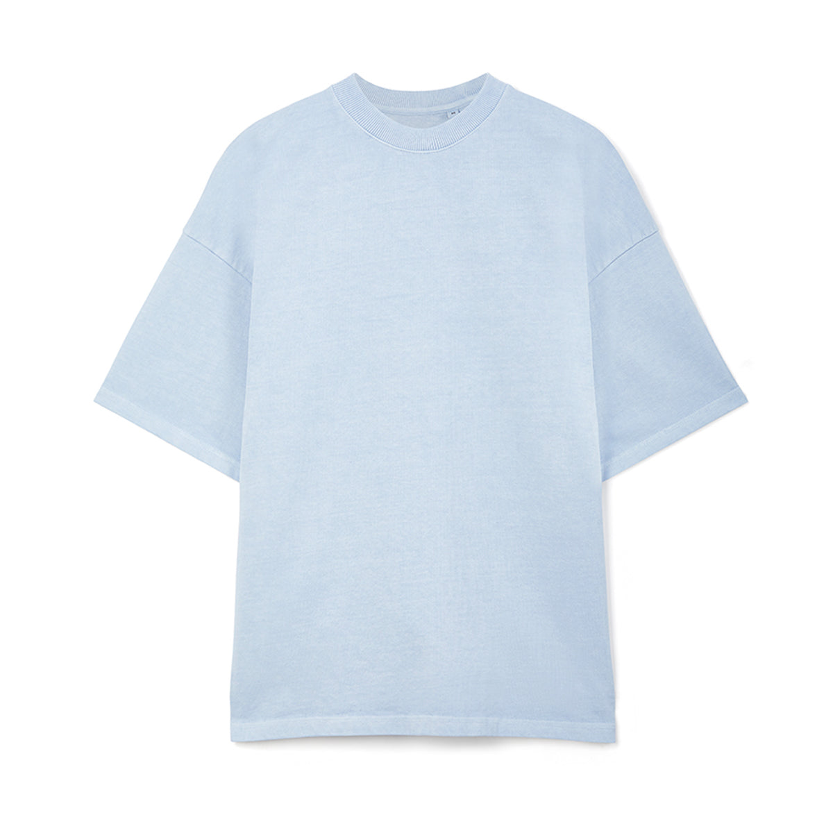 luxury oversized t-shirt 350gsm heavyweight cotton boxy drop shoulder fit