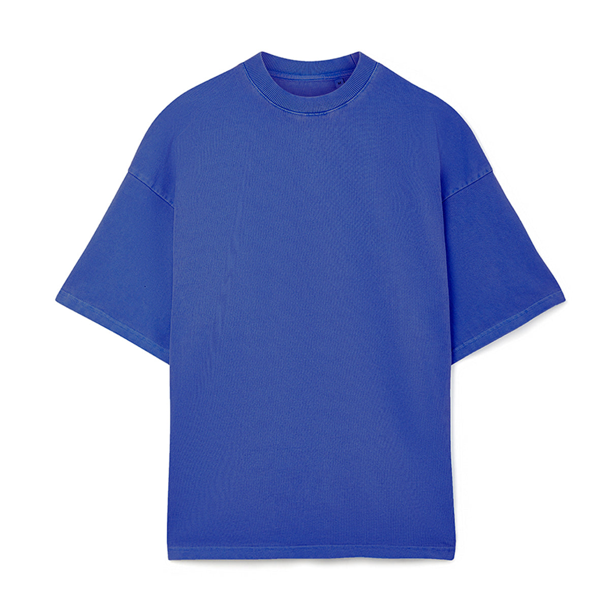 luxury oversized t-shirt 350gsm heavyweight cotton boxy drop shoulder fit