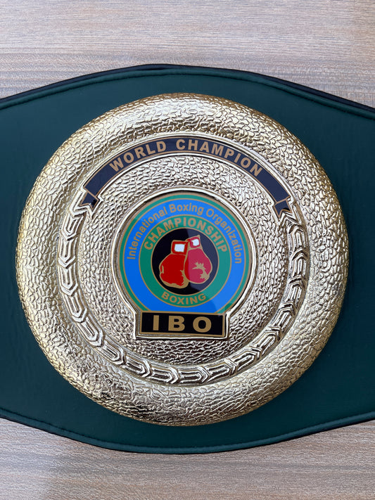 IBO REPLICA BOXING CHAMPIONSHIP BELT – PREMIUM DISPLAY FOR GYMS & STORES