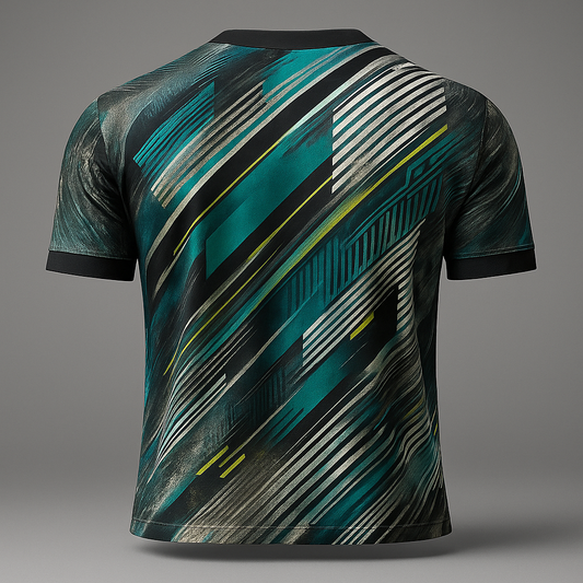SAMPLE OF CUSTOM ALL-OVER SUBLIMATION TEAM SPORTS PERFORMANCE T-SHIRTS