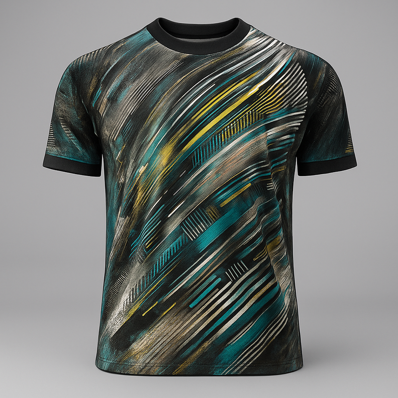 SAMPLE OF CUSTOM ALL-OVER SUBLIMATION TEAM SPORTS PERFORMANCE T-SHIRTS
