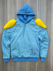 SAMPLE OF PROTECTIVE MOTORBIKE HOODIE – DUPONT™ KEVLAR® REINFORCED WITH CE ARMOR POCKETS