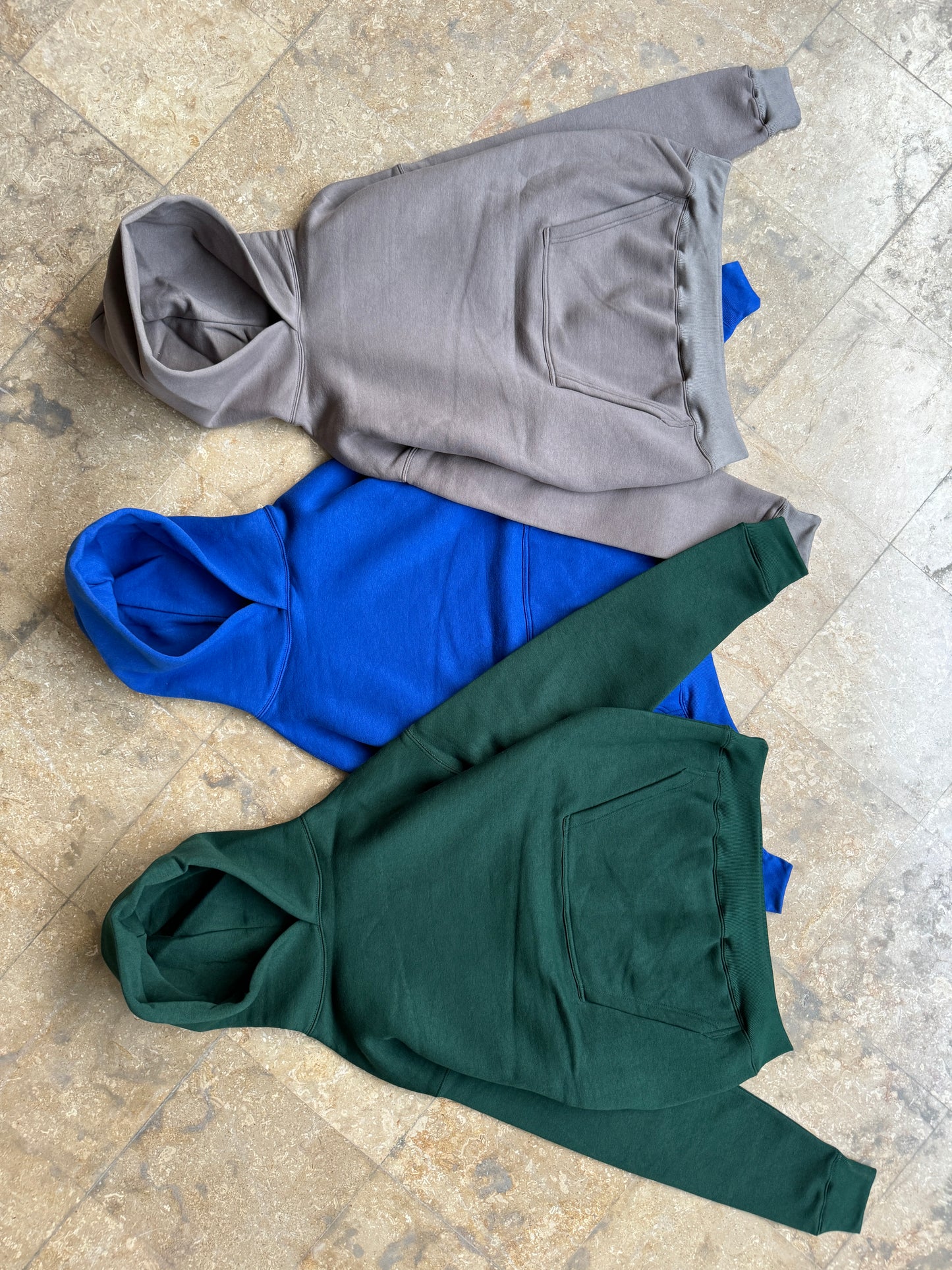 Dropped Shoulders 400gsm Cotton-Poly Fleece Blank Oversized Pullovers