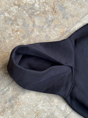 boxy oversized hoodie 500gsm heavyweight cotton fleece with drop shoulders