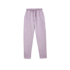 Rhapsody lilac urban oversized joggers heavyweight French Terry cotton baggy silhouette"