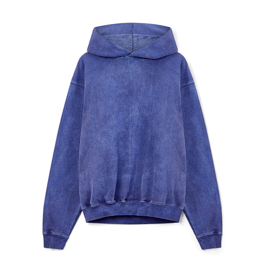 Premium stone washed Oversized Pullover crafted with 500gsm Fleece / French Terry Cotton with vintage effects-Sample