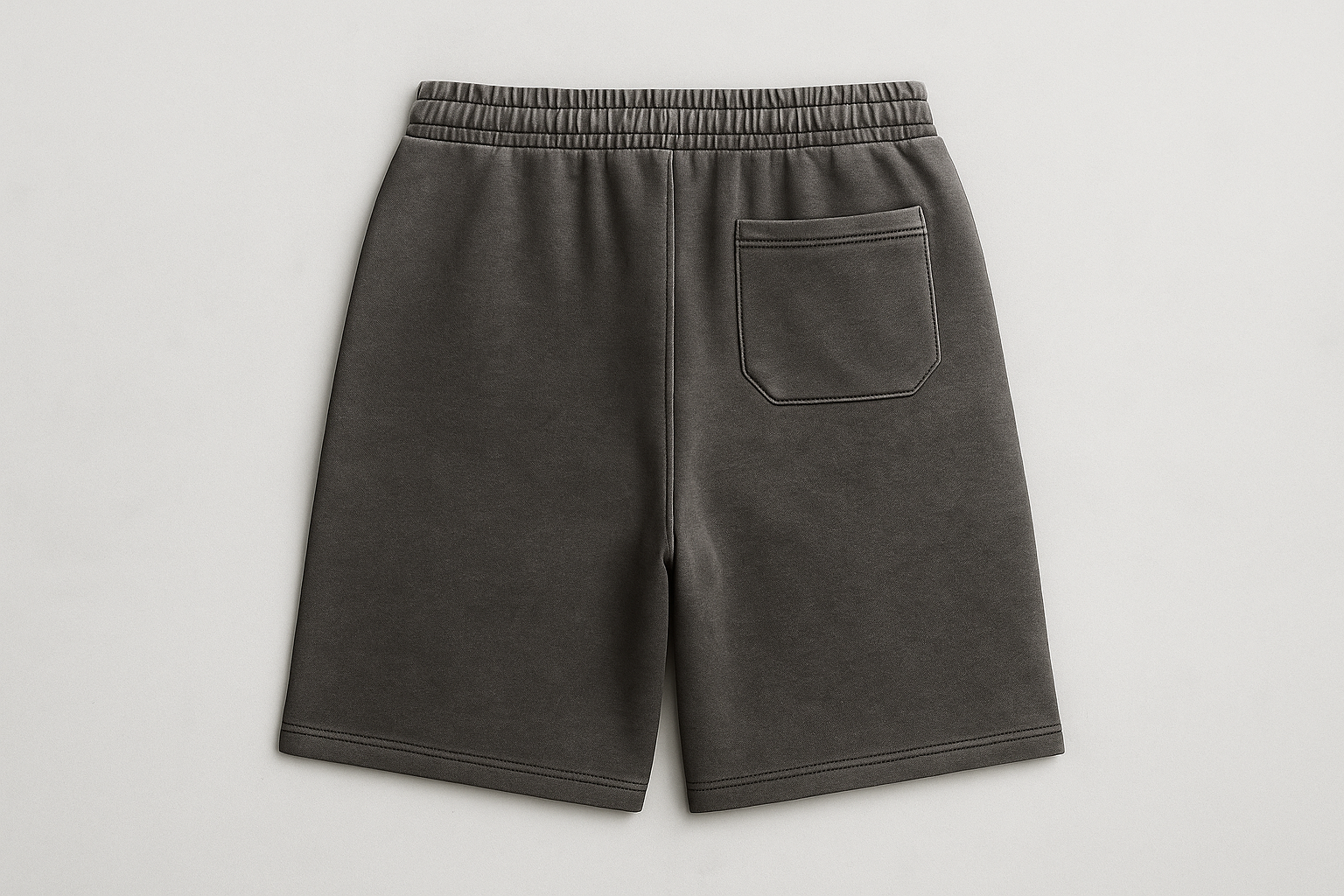 oversized 450gsm French Terry joggers charcoal grey streetwear