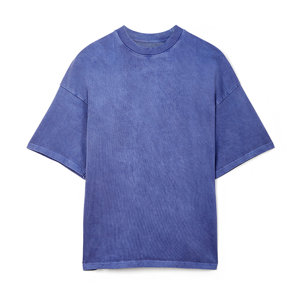 streetwear oversized t-shirt 350gsm heavyweight cotton jersey baggy silhouette
